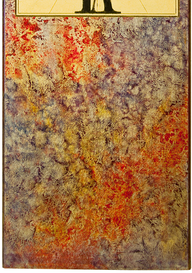 red-mantle-clock-marbled-blue-d-copy Clock with red finish and red mantle shape.