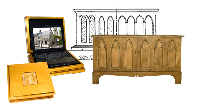 category shot of new artefacts, showing various clocks and mirrors with different shapes, sizes, and designs.